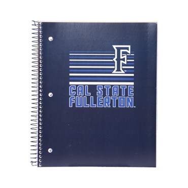 3 Subject F Notebook- Navy